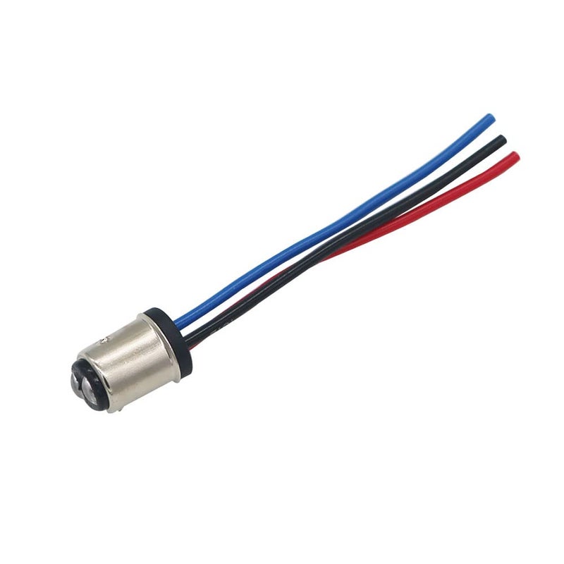 YSY 4Pcs Details about BA15S 1156 BAY15D 1157 Male Adapter connector socket Wiring Harness For Tail Lamp Headlight Signal Retrofit (1157) - Image 4
